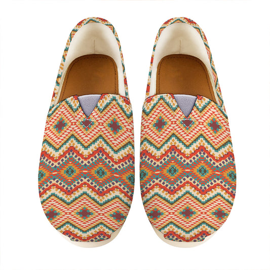 Geometric Navajo Pattern Print Casual Shoes