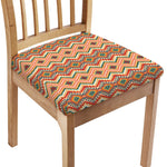 Geometric Navajo Pattern Print Chair Cushion Cover