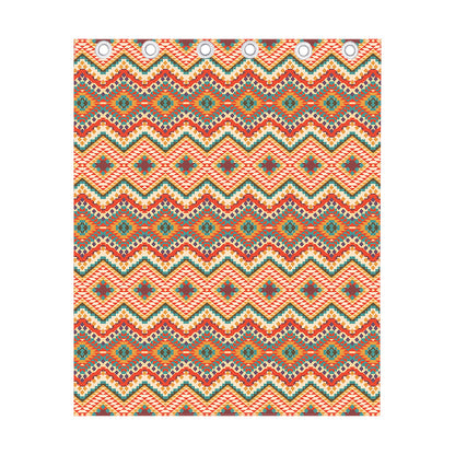 Geometric Navajo Pattern Print Curtain