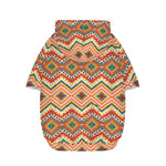Geometric Navajo Pattern Print Dog Zip Up Hoodie