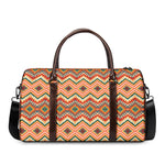 Geometric Navajo Pattern Print Duffle Bag