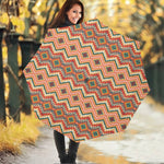 Geometric Navajo Pattern Print Foldable Umbrella