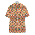 Geometric Navajo Pattern Print Hawaiian Shirt