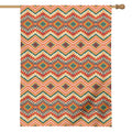 Geometric Navajo Pattern Print House Flag