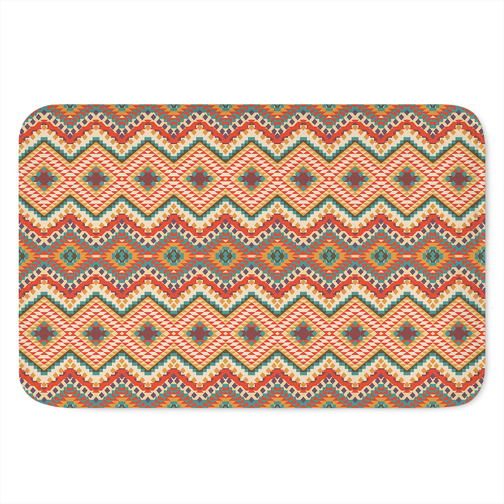 Geometric Navajo Pattern Print Indoor Door Mat