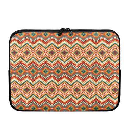 Geometric Navajo Pattern Print Laptop Sleeve