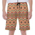 Geometric Navajo Pattern Print Men's Beach Shorts