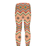 Geometric Navajo Pattern Print Men's leggings