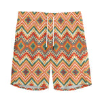 Geometric Navajo Pattern Print Men's Sports Shorts