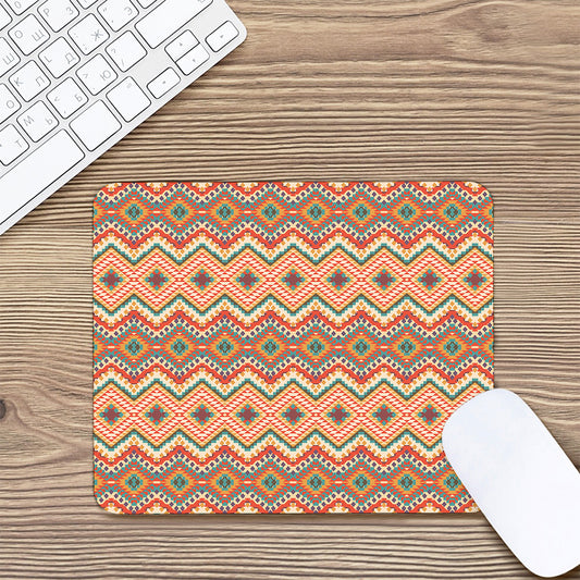 Geometric Navajo Pattern Print Mouse Pad