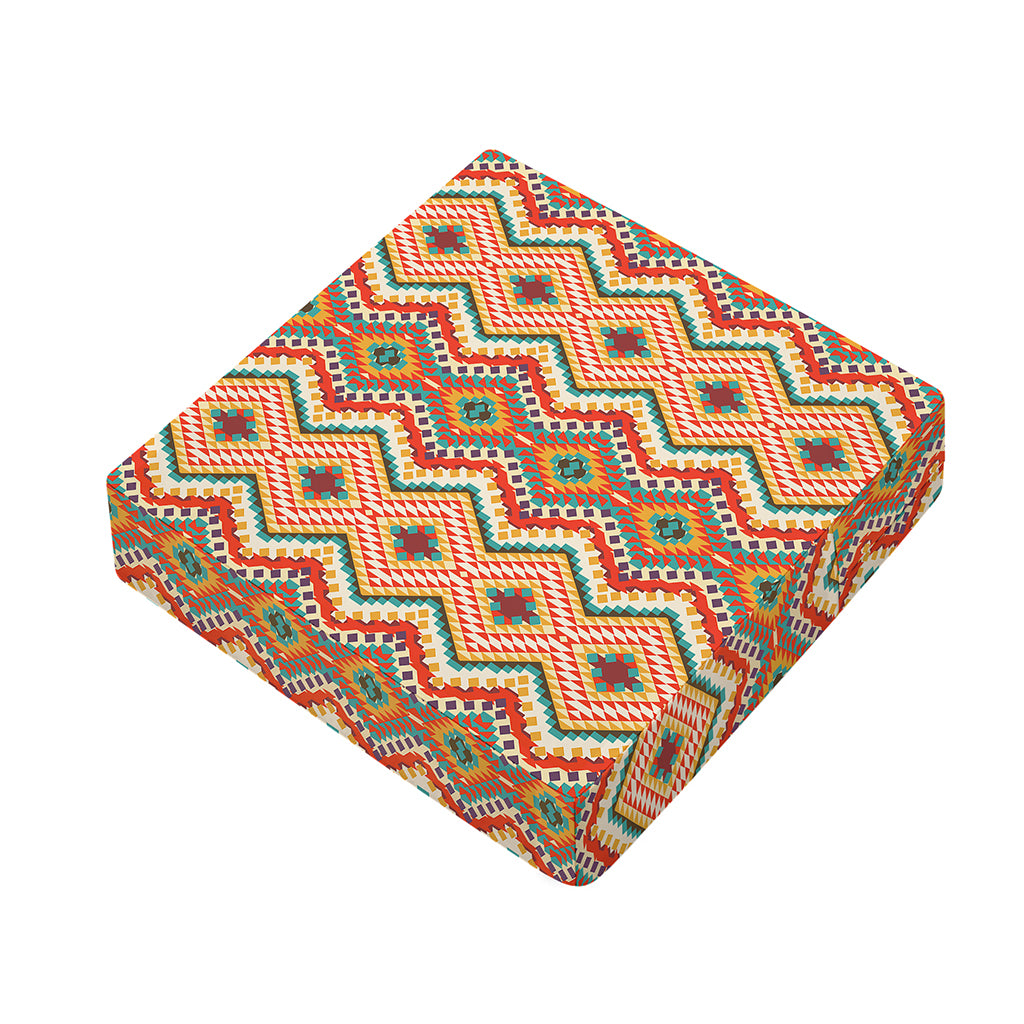 Geometric Navajo Pattern Print Outdoor Seat Cushion Cover
