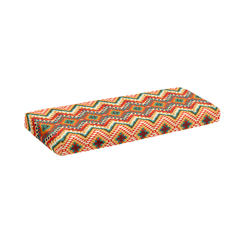 Geometric Navajo Pattern Print Piano Keyboard Cover