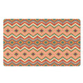 Geometric Navajo Pattern Print Polyester Doormat