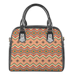 Geometric Navajo Pattern Print Shoulder Handbag