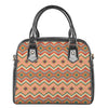 Geometric Navajo Pattern Print Shoulder Handbag