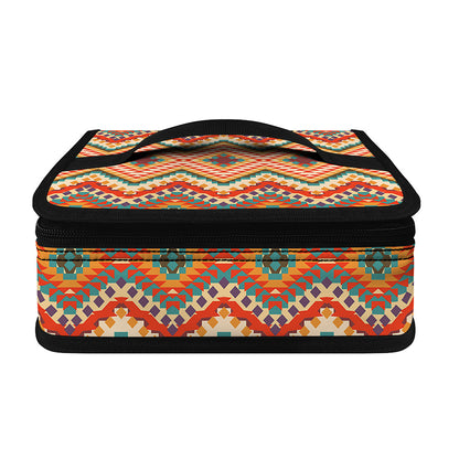 Geometric Navajo Pattern Print Small Lunch Bag