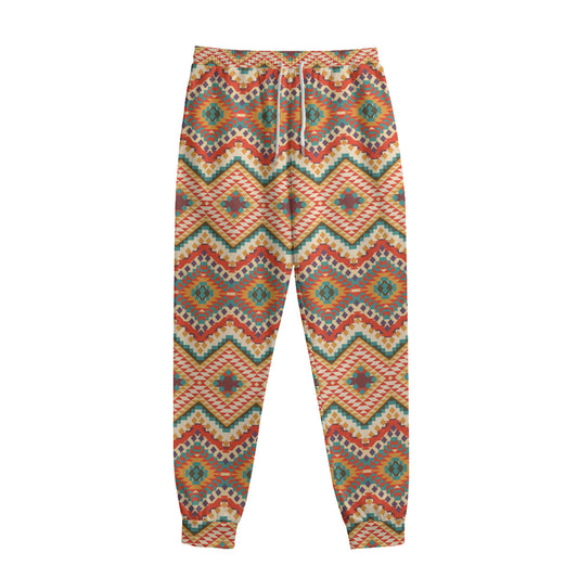 Geometric Navajo Pattern Print Sweatpants