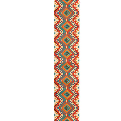 Geometric Navajo Pattern Print Table Runner