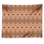 Geometric Navajo Pattern Print Tapestry
