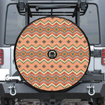 Geometric Navajo Pattern Print Tire Cover With Camera Hole