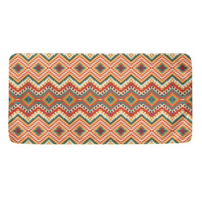 Geometric Navajo Pattern Print Towel