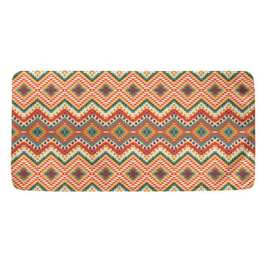 Geometric Navajo Pattern Print Towel