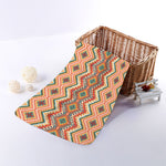 Geometric Navajo Pattern Print Towel