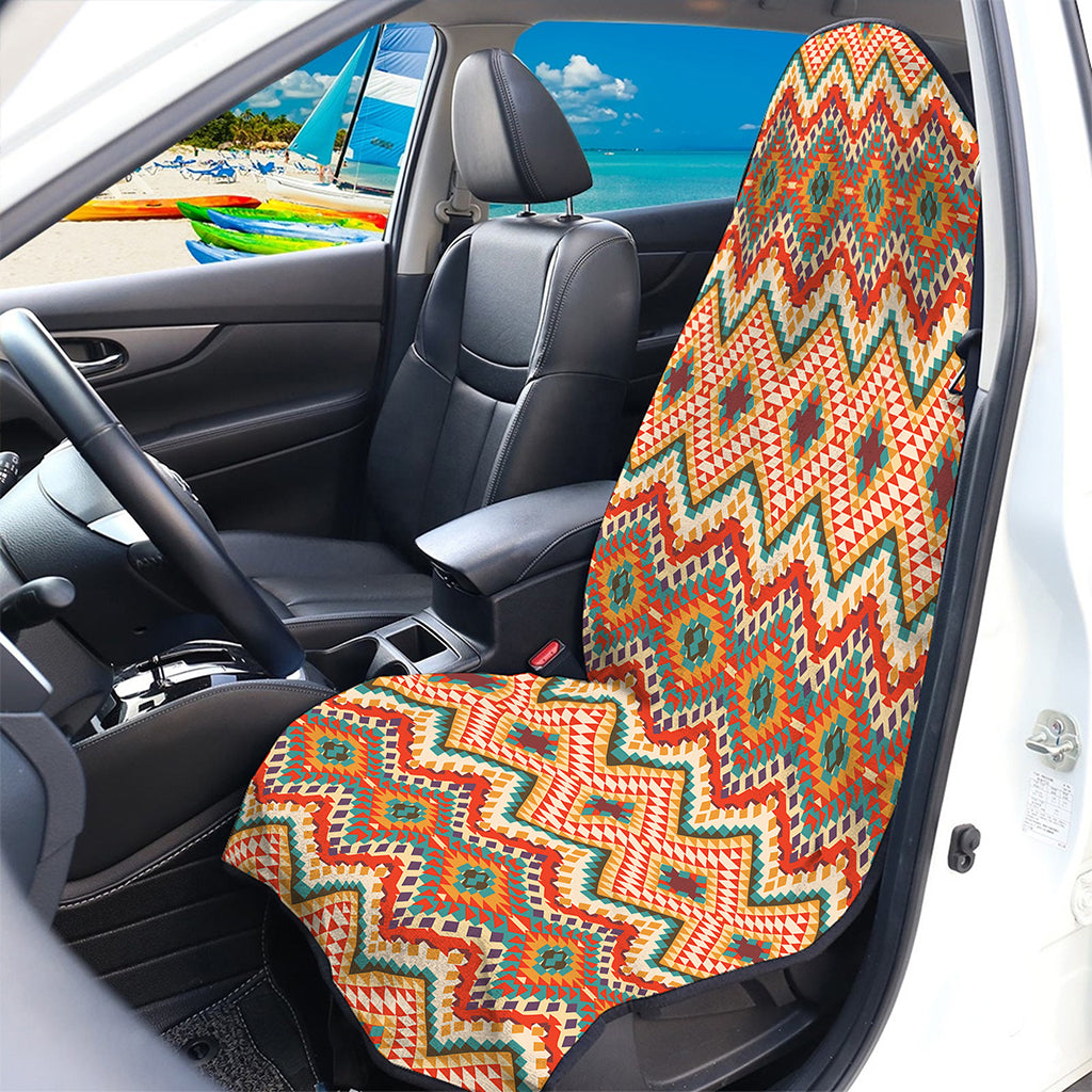 Geometric Navajo Pattern Print Waterproof Car Seat Cover