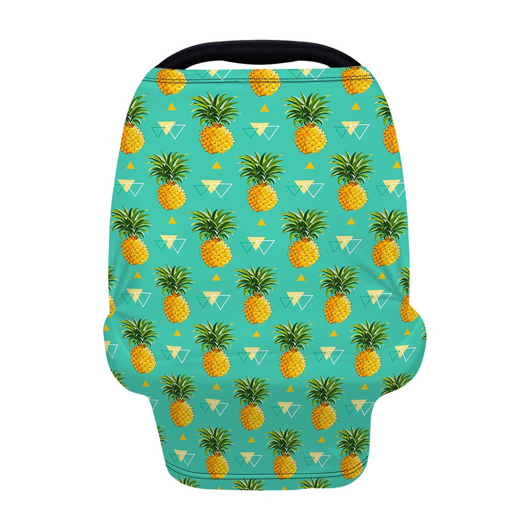 Geometric Pineapple Pattern Print Baby Seat Cover