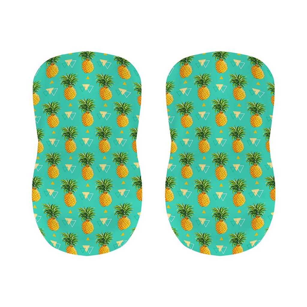 Geometric Pineapple Pattern Print Bar Stool Covers