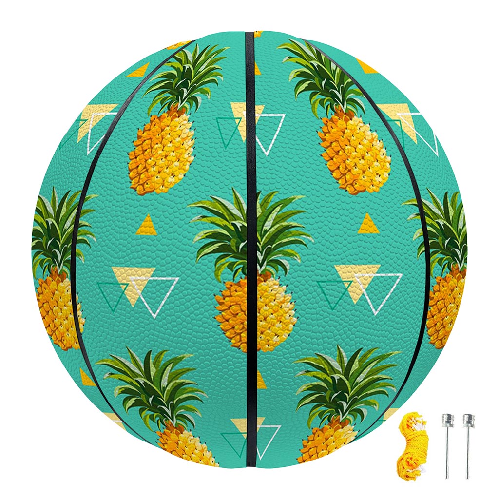 Geometric Pineapple Pattern Print Basketball