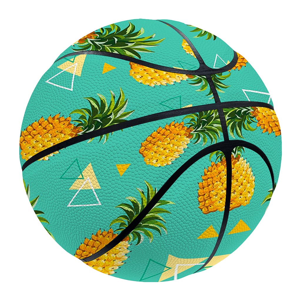 Geometric Pineapple Pattern Print Basketball
