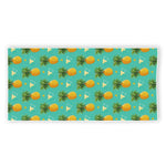 Geometric Pineapple Pattern Print Beach Towel