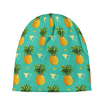 Geometric Pineapple Pattern Print Beanie