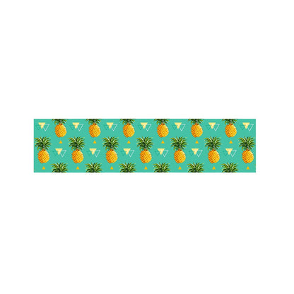 Geometric Pineapple Pattern Print Bed Runner