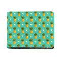 Geometric Pineapple Pattern Print Bifold Wallet
