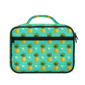 Geometric Pineapple Pattern Print Briefcase Bible Bag