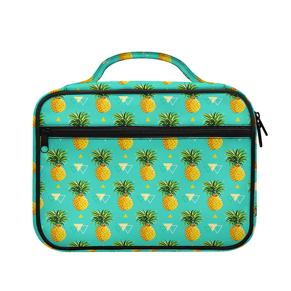 Geometric Pineapple Pattern Print Briefcase Bible Bag