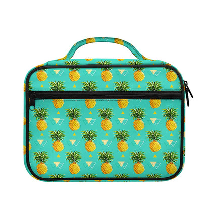 Geometric Pineapple Pattern Print Briefcase Bible Bag