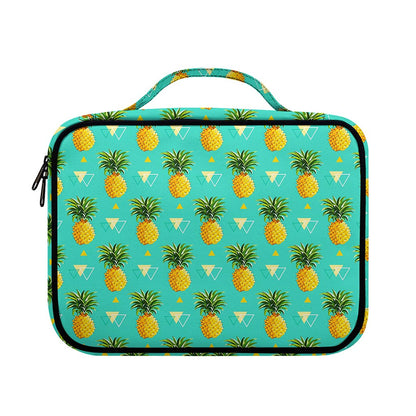 Geometric Pineapple Pattern Print Briefcase Bible Bag