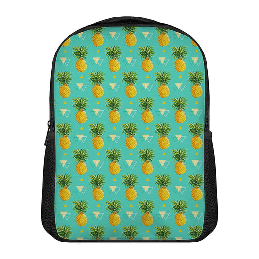 Geometric Pineapple Pattern Print Casual Backpack