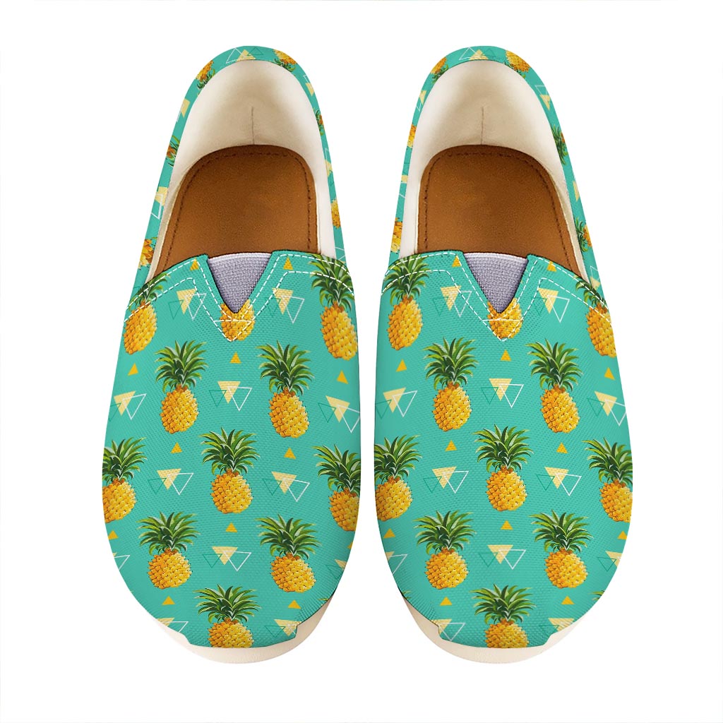 Geometric Pineapple Pattern Print Casual Shoes