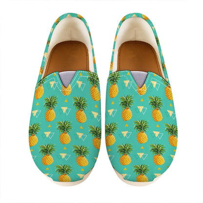 Geometric Pineapple Pattern Print Casual Shoes