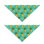 Geometric Pineapple Pattern Print Dog Bandana