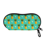 Geometric Pineapple Pattern Print Glasses Case