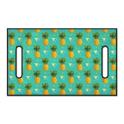Geometric Pineapple Pattern Print Golf Cart Seat Cover