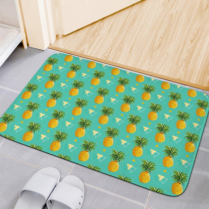 Geometric Pineapple Pattern Print Indoor Door Mat