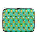 Geometric Pineapple Pattern Print Laptop Sleeve