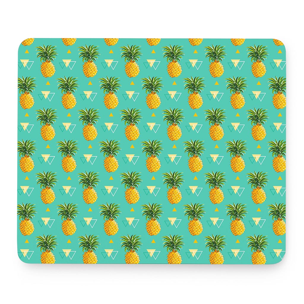 Geometric Pineapple Pattern Print Mouse Pad