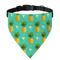 Geometric Pineapple Pattern Print Over The Collar Dog Bandana